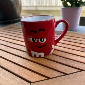 M&Ms Red Character Ceramic Coffee Mug 2019 Mars & Affiliates Microwave & Dishwas